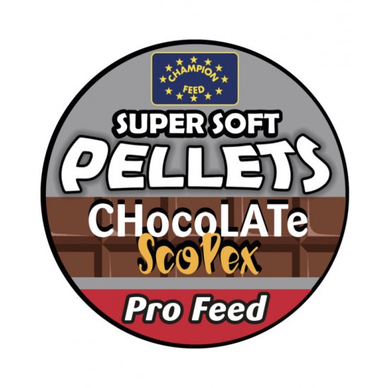 Pelete Moi Champion Feed - Pro Feed Super Soft Pellets Chocolate Scopex 6mm